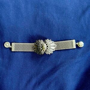 7” silver bracelet